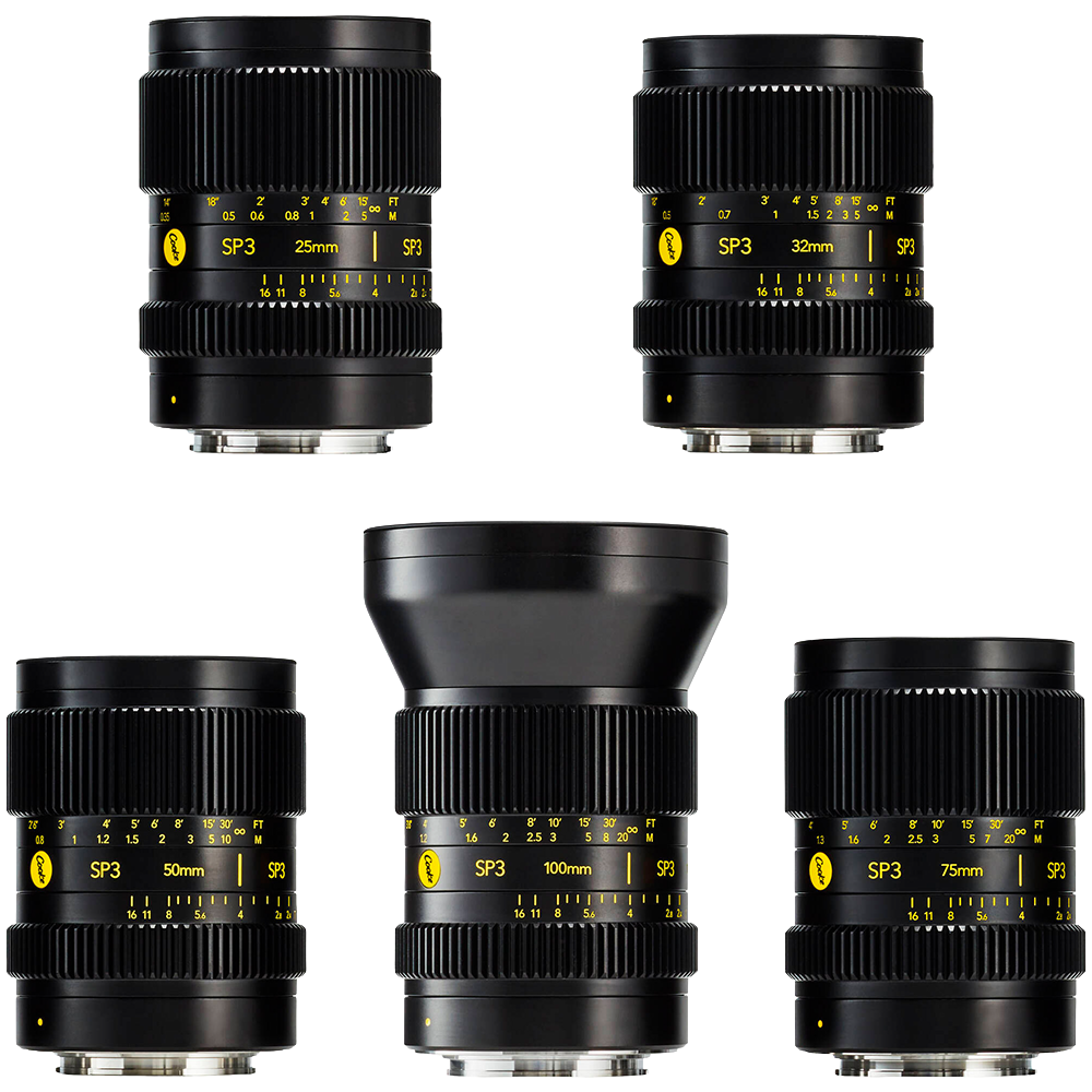 Cooke SP3 T2.4 5'li Lens Seti