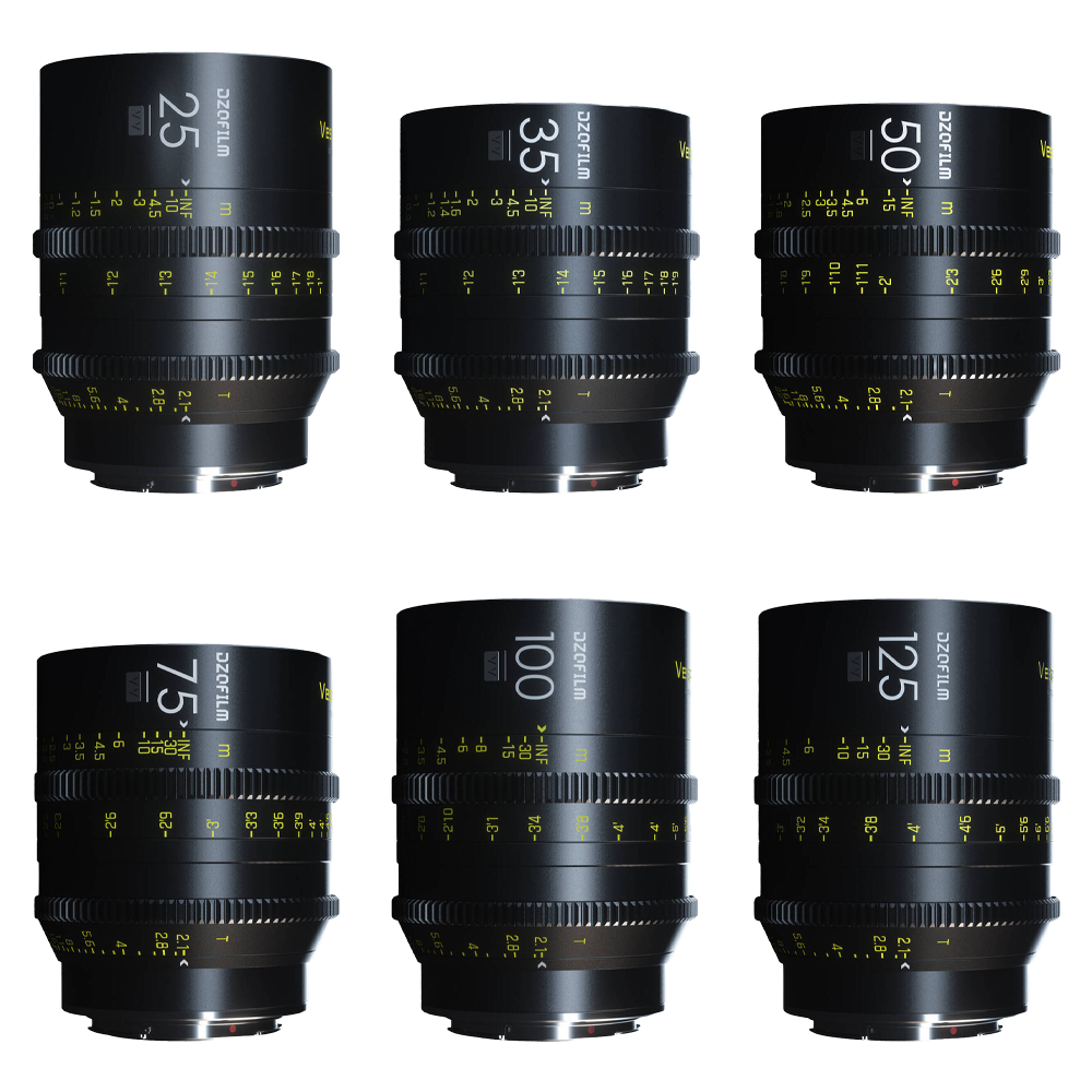 DZOFilm VESPID PL 6'lı Lens Seti