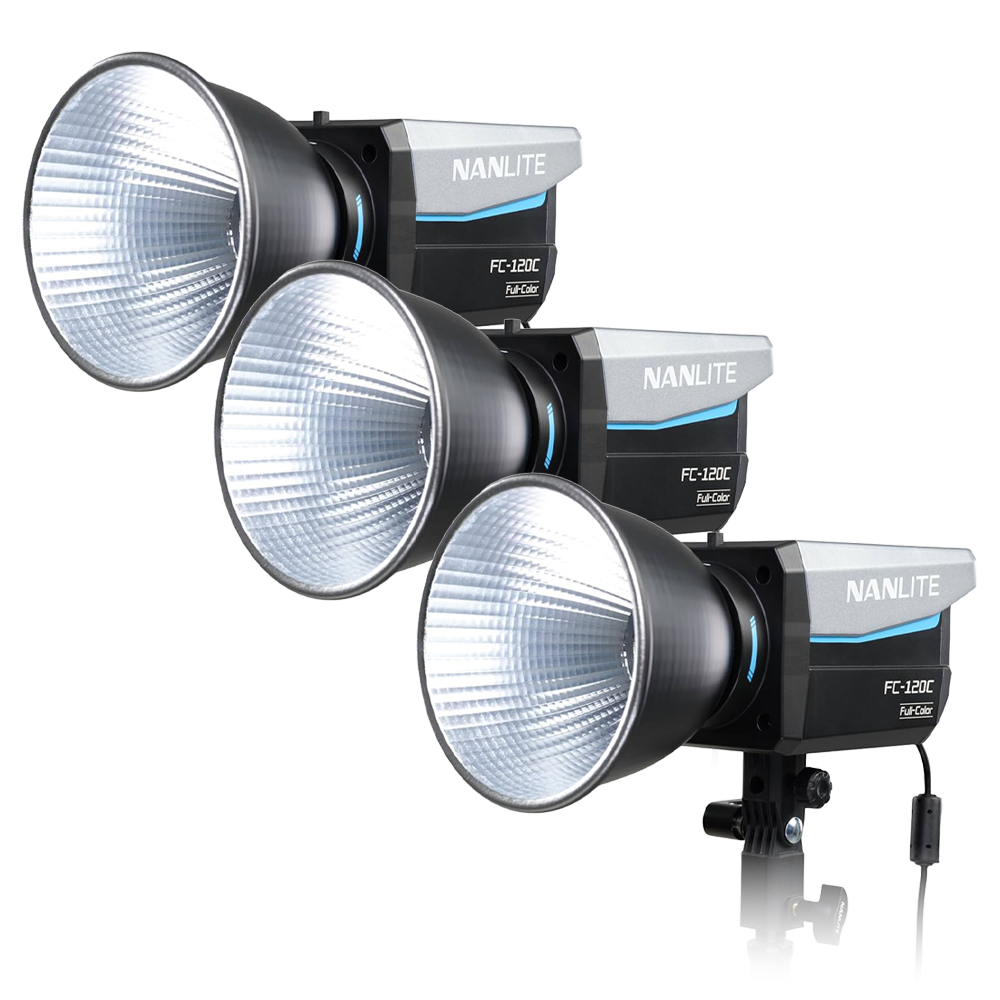 Nanlite FC-120C 3'lü Işık Seti