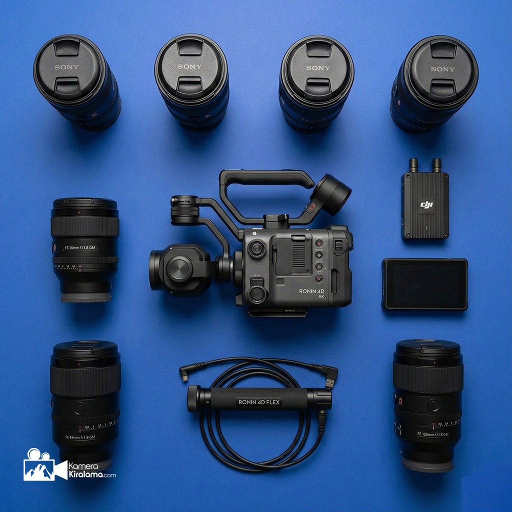 DJI Ronin 4D 8K Kamera Full Setup