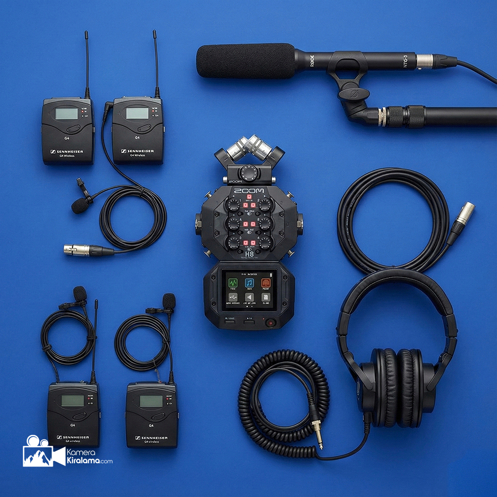 Zoom H8 / Ses Ekipman Seti - 1